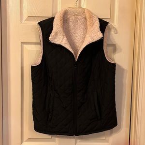 Black and cream Vest.